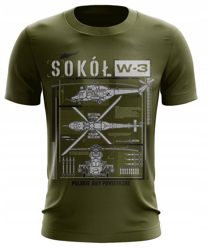 

Sokół W-3 tech koszulka wojskowa termoaktywna r. S