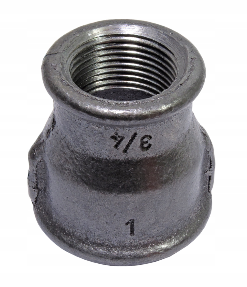 

Złączka Mufowa Redukcyjna 1 x 3/4 Stal Czarna