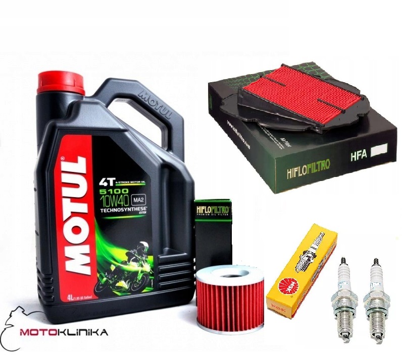 ZESTAW MOTUL FILTRY ŚWIECE YAMAHA TDM900 02-12