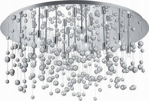 Stropná Lampa Stropné Svietidlo Moderná Nave PL15 Ideal Lux Chrom Akcia