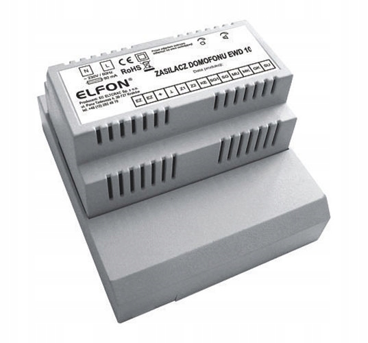DOMOFON 2 rodzinny ELFON ewd-10 kdo-2 natynk Marka Elfon