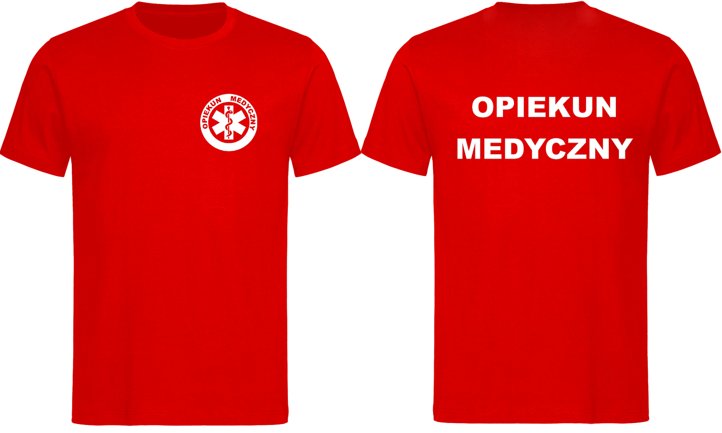 

Koszulka z nadrukiem Opiekun Medyczny, męska S-xxl