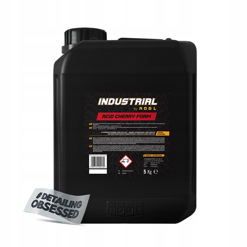 ADBL промышленная кислота Вишневая пена 25л кислая пена