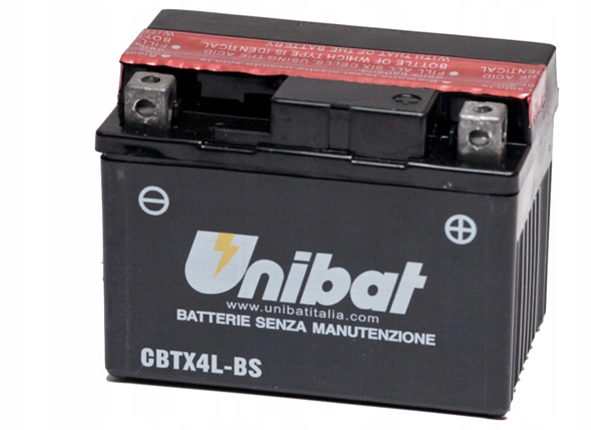 Akumulator Unibat CBTX4L-BS 3Ah YTX4L-BS