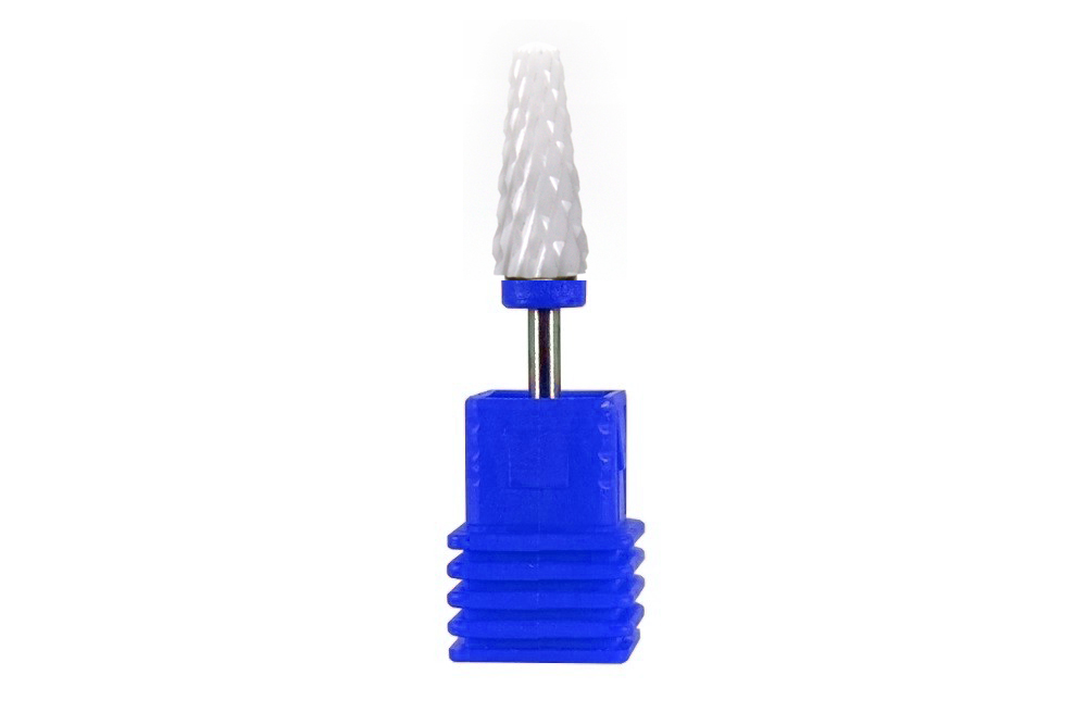 

Frez Ceramiczny Do Paznokci Stożek Ścięty Blue
