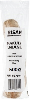 

Bisan Konopie Lniane Czesane Pakuły 500G