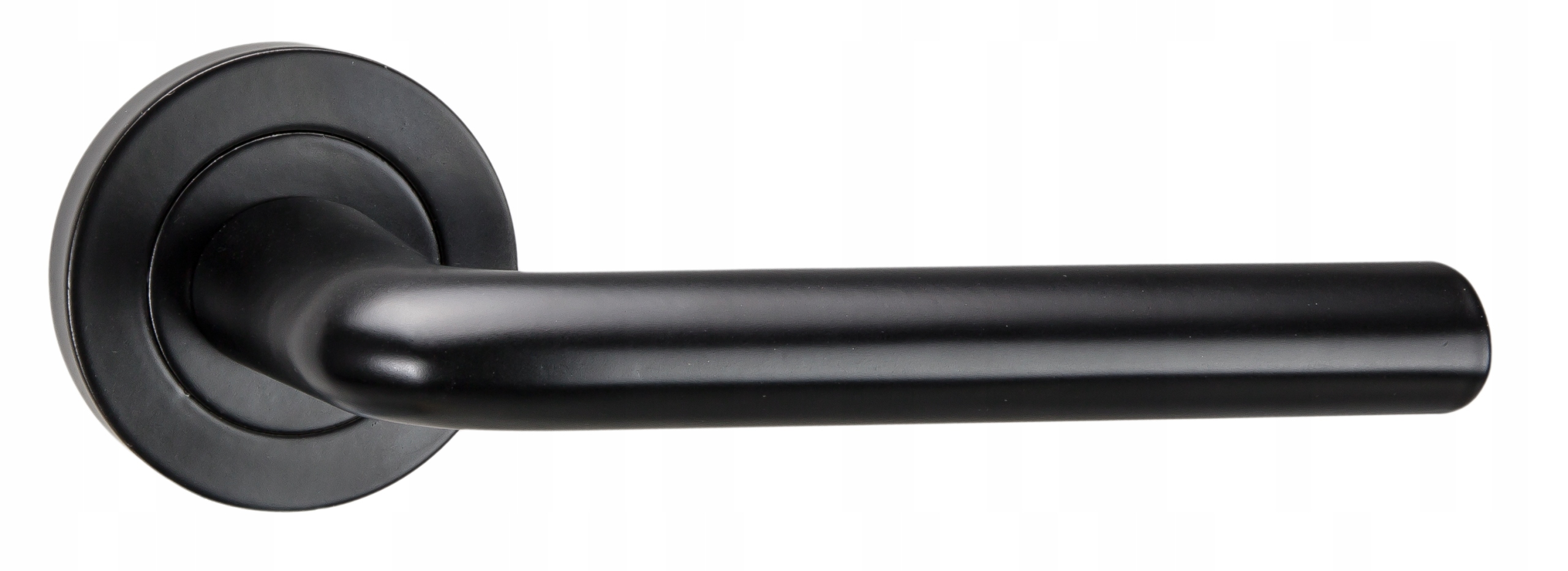 

Klamka Luna Czarny Mat Na Rozecie Okrągłej