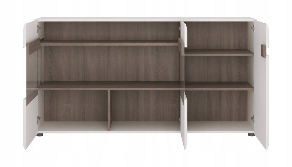 LINATE Komoda 3d typ 42 - Meble Wójcik Kolor frontów biały