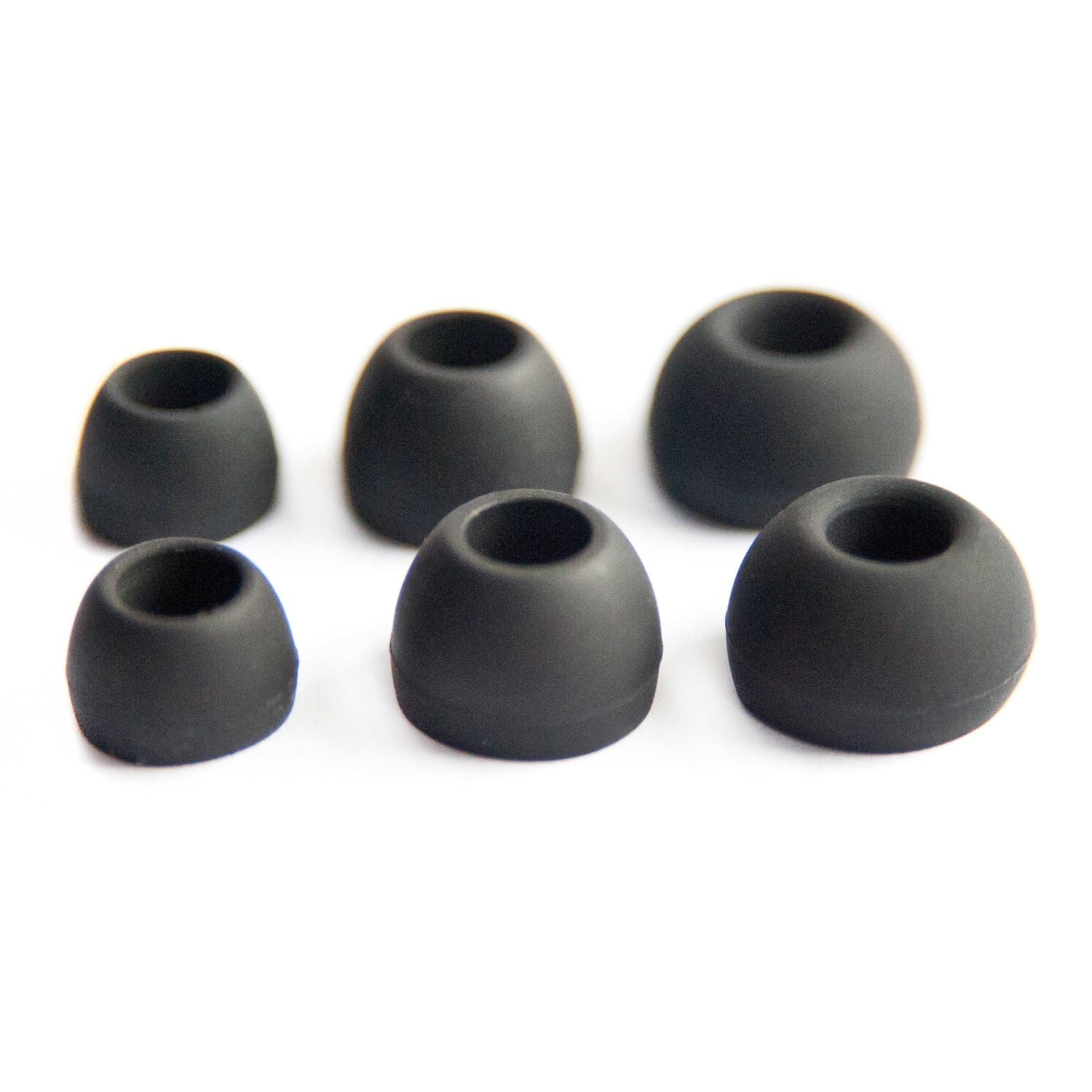 zestaw gumki nakładki do słuchawek S,M,L 4mm