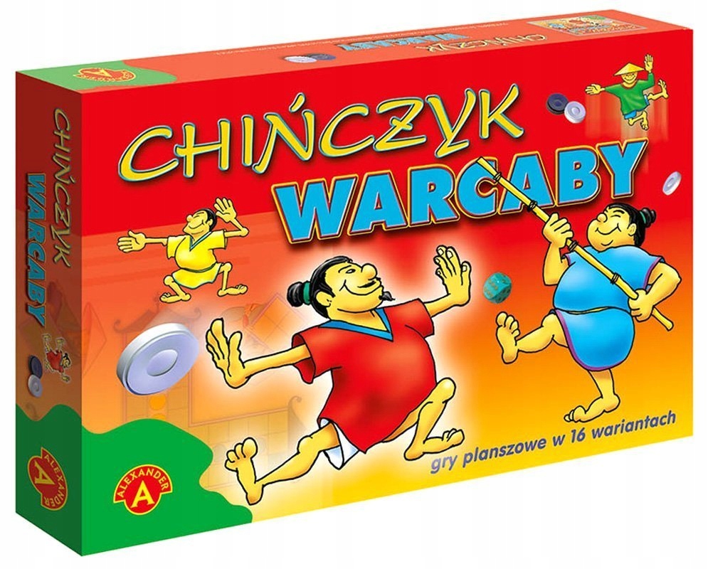 Chińczyk I Warcaby Gra Planszowa 2 Gry Alexander