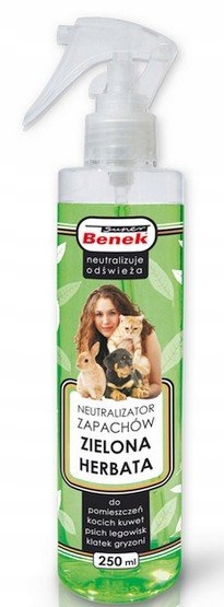 

Benek neutralizator spray do kuwet Zielona Herbata