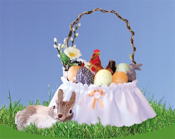 FALBANKA DO KOSZYCZKA WIELKANOCNEGO 13x30 OZDOBNA