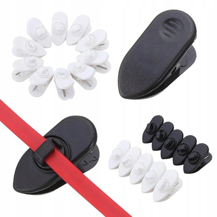 KLIPS UCHWYT DO SŁUCHAWEK ŻABKA CZARNA Model czarny