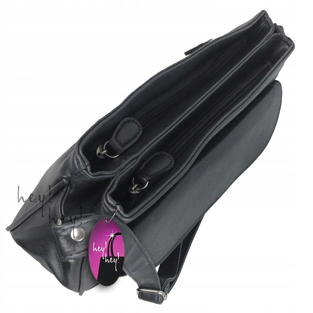 Piękna Torebka Damska LISTONOSZKA 2 KOMORY A5 HB44 Marka inna