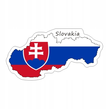 

Naklejka Słowacja na Walizkę Moto Auto Flaga