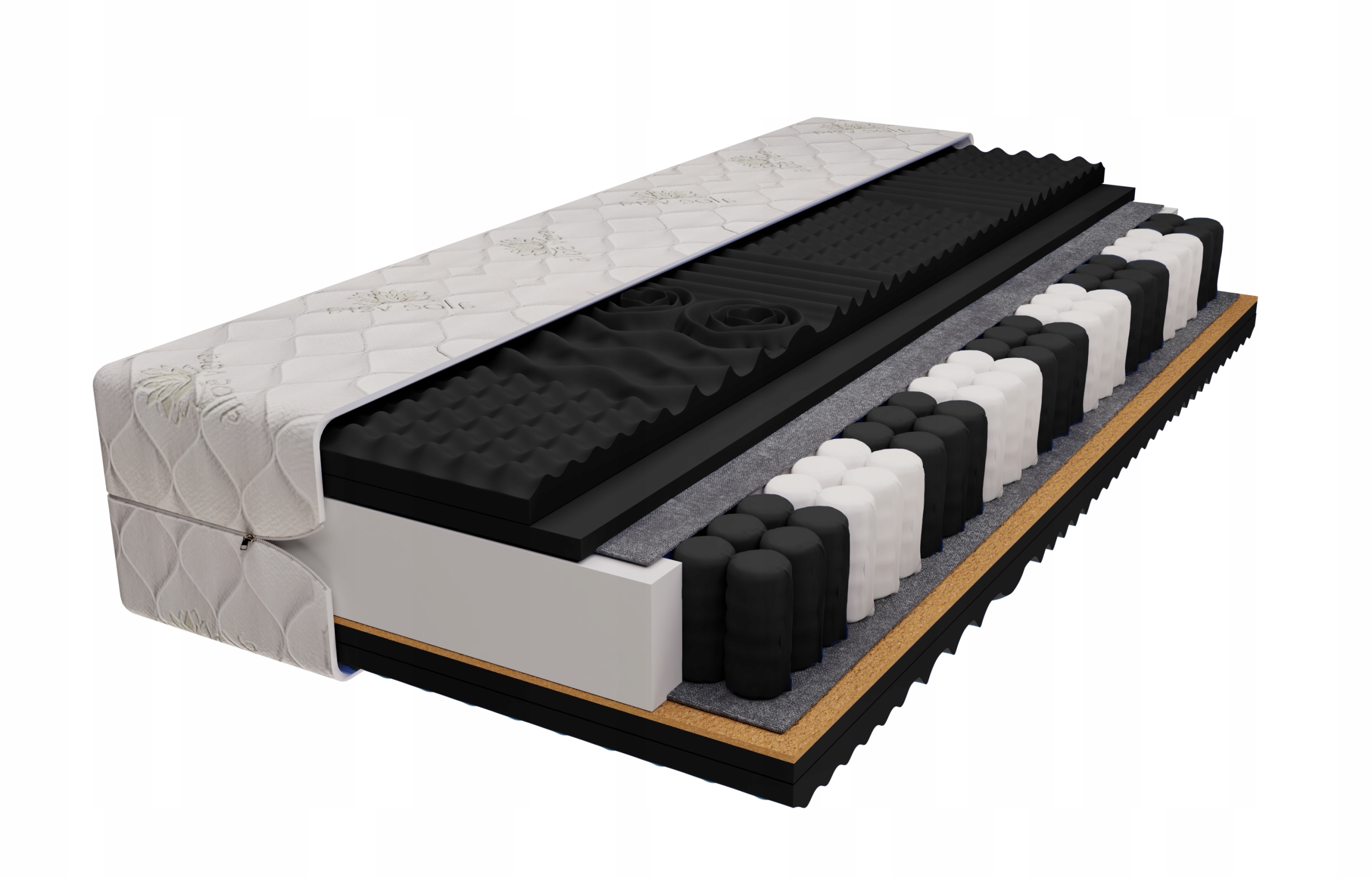 

Materac 180x200 Black Masujący Polska Produkcja