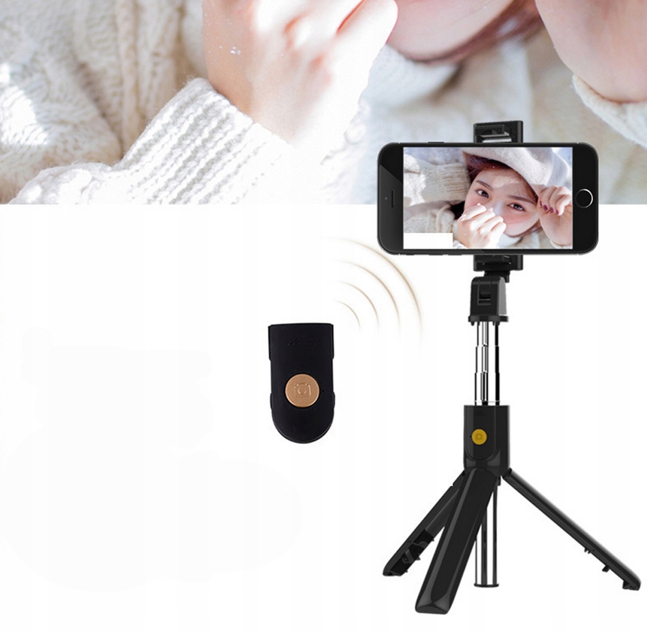 KIJEK DO SELFIE STICK AVOCADO NA TELEFON TRIPOD STATYW PILOT BLUETOOTH Stan opakowania oryginalne