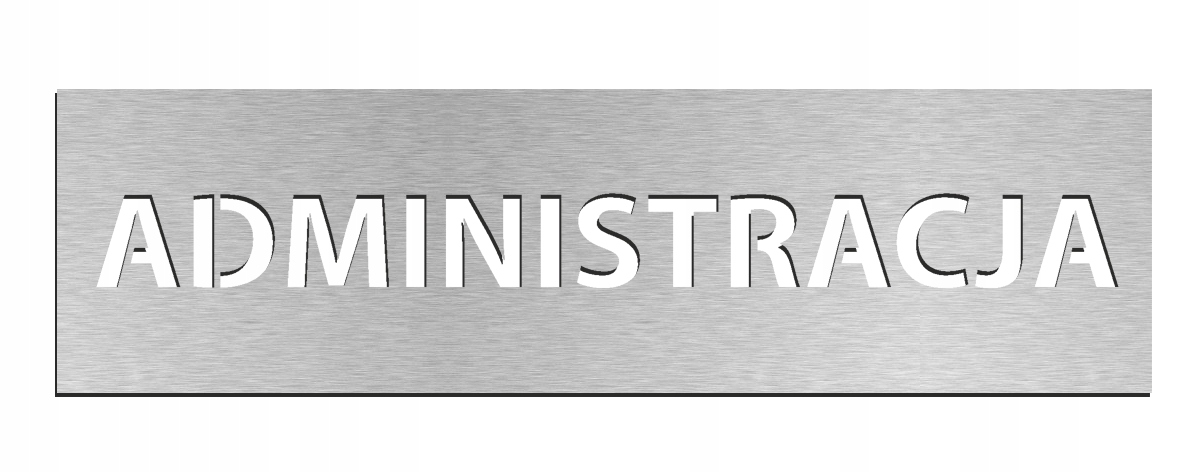 

Piktogram, Tabliczka, Administracja