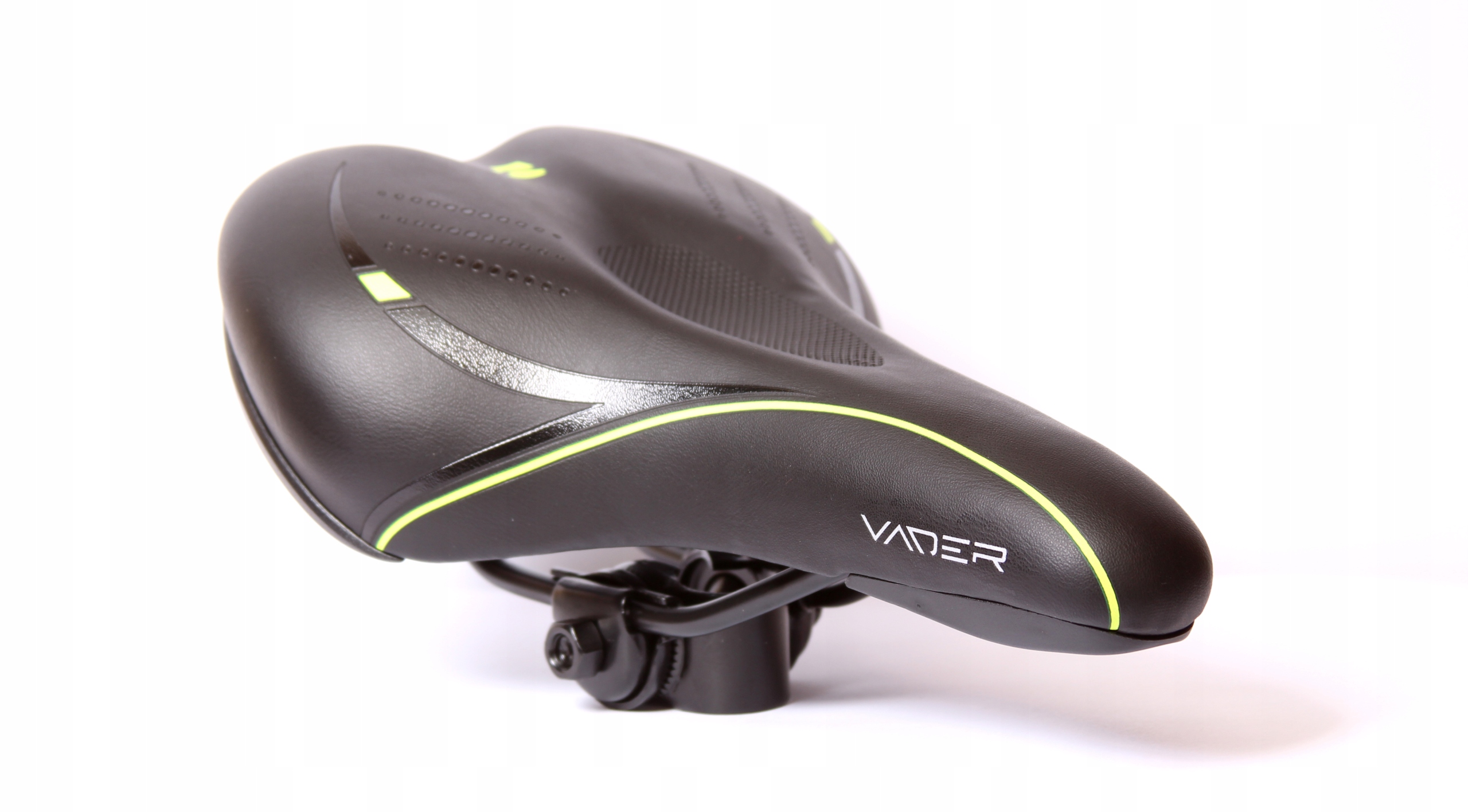 VADER MTB VD1150C Wygodne Siodełko Rowerowe+Jarzmo