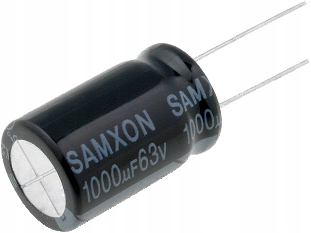 

KM1000/63 Kondensator 1000uF 63VDC 16x25mm Samxon