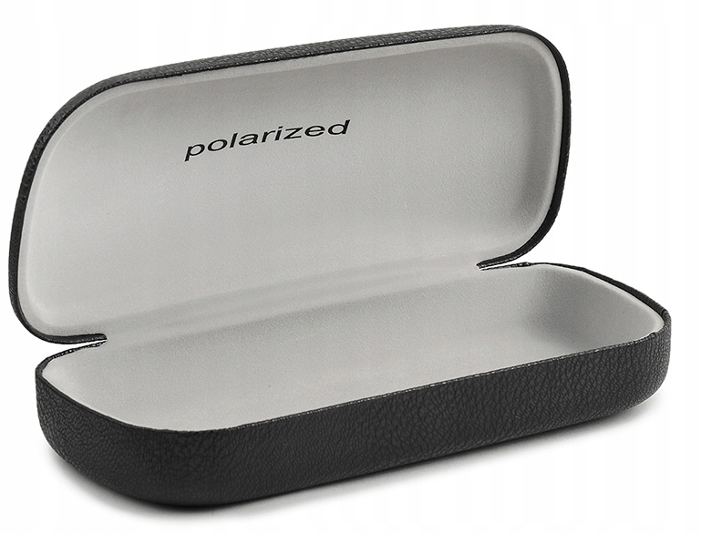 

Twarde czarne Etui Futerał na okulary PolarZone
