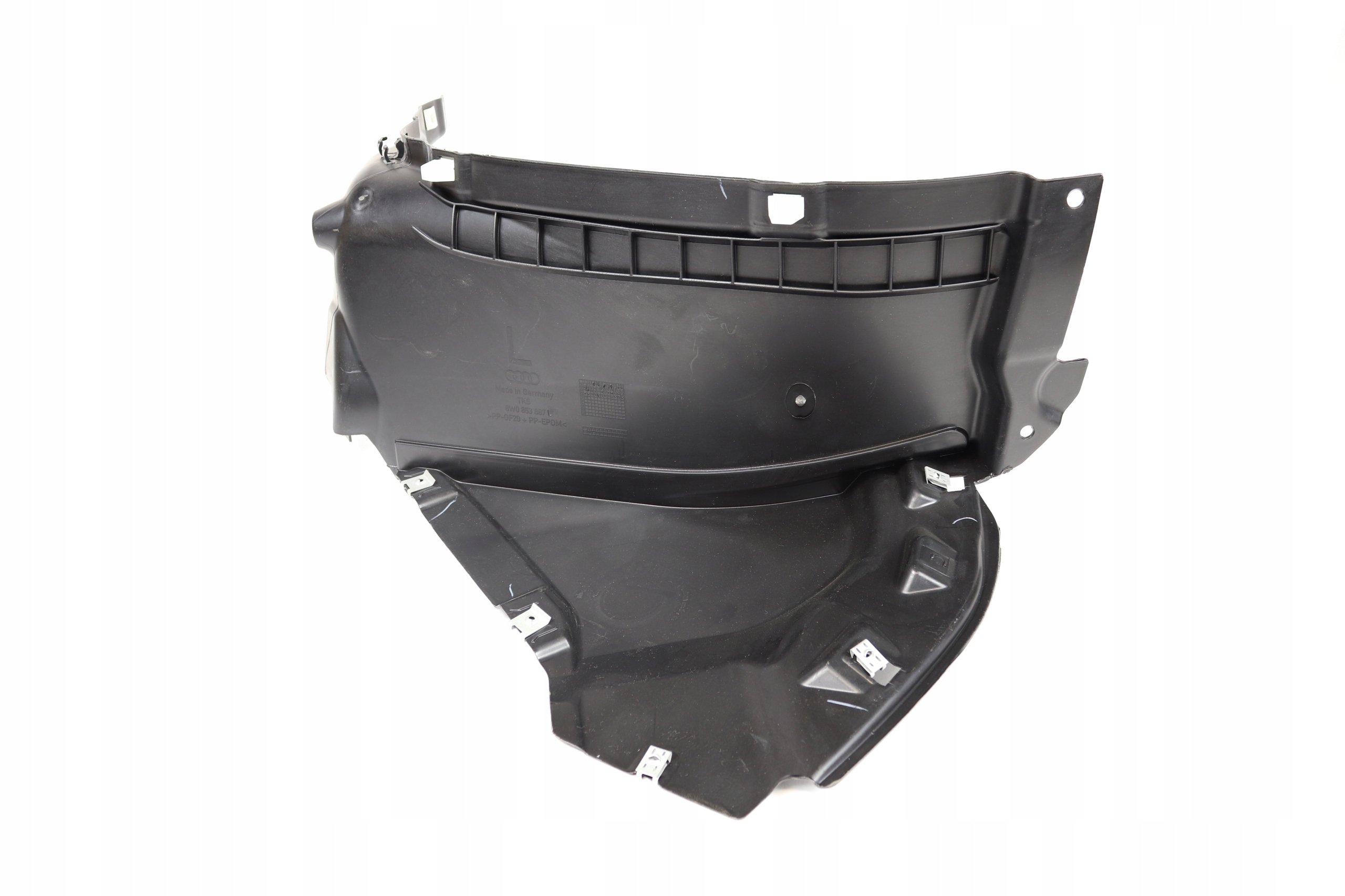 SPOJLER NADKOLE DOKŁADKA PRZÓD LEWA AUDI A4 B9 ORYGINAŁ OD ASO