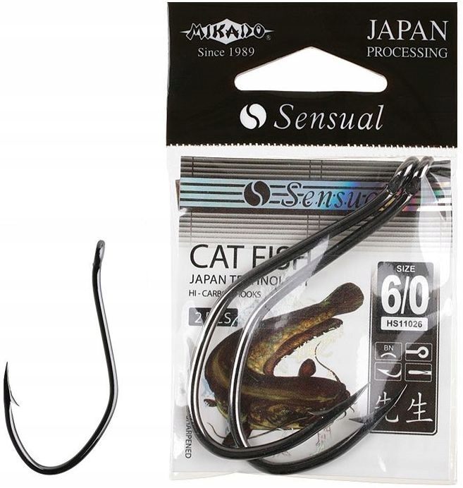 

Haczyki Mikado Sensual Cat Fish 4/0 Bn Haki 2szt
