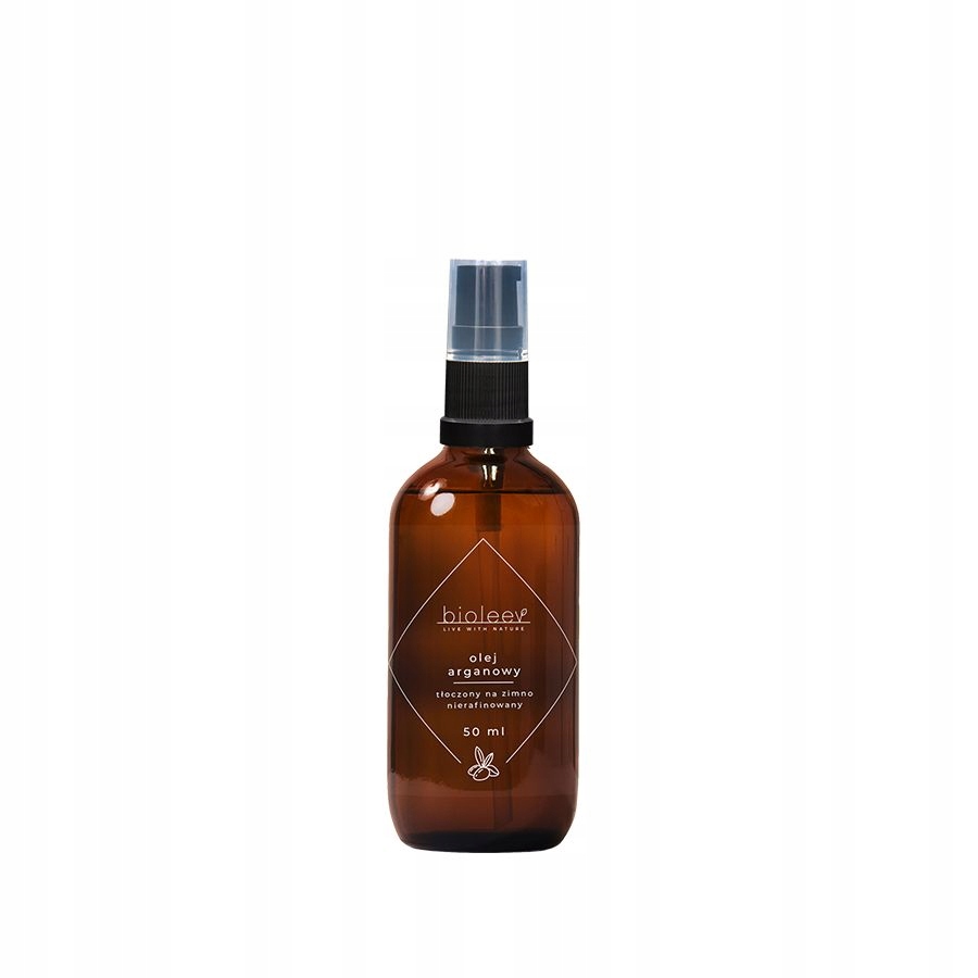

Olej arganowy nierafinowany 50ml Bioleev Jakość