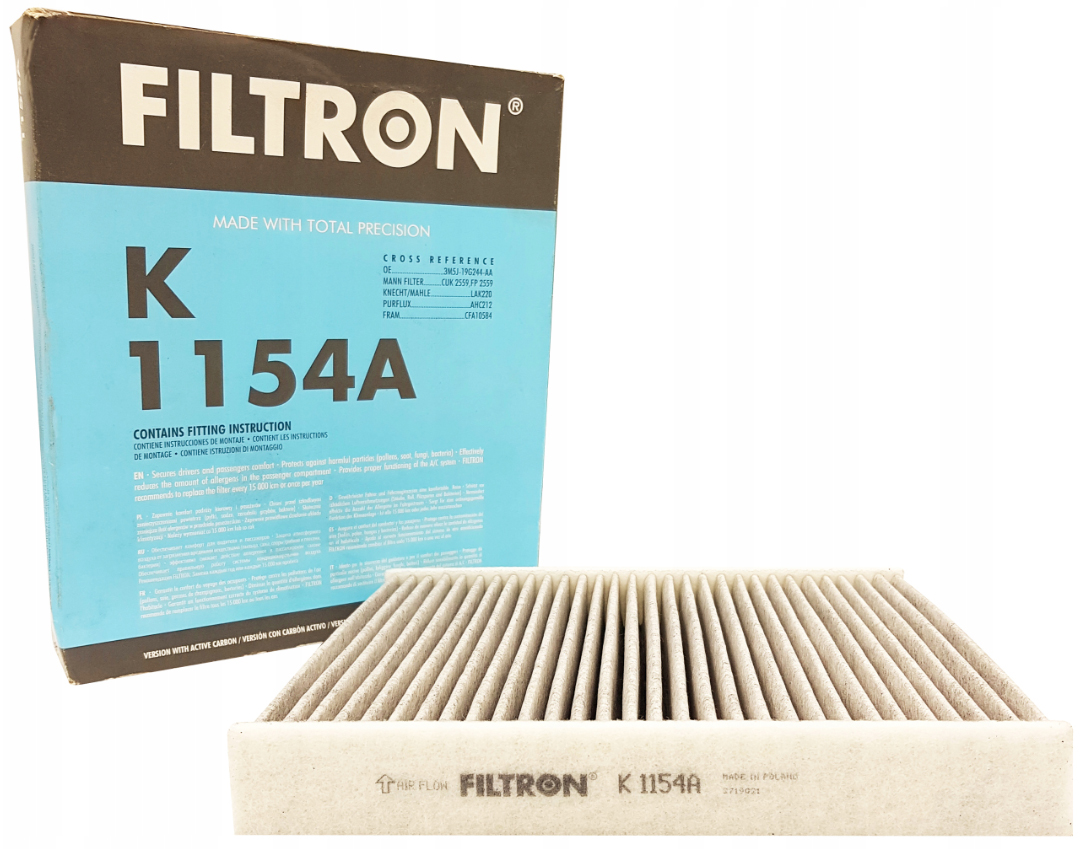 ZESTAW FILTRÓW DO FORD S-MAX 2.0TDCI DO 2010 Producent części Filtron