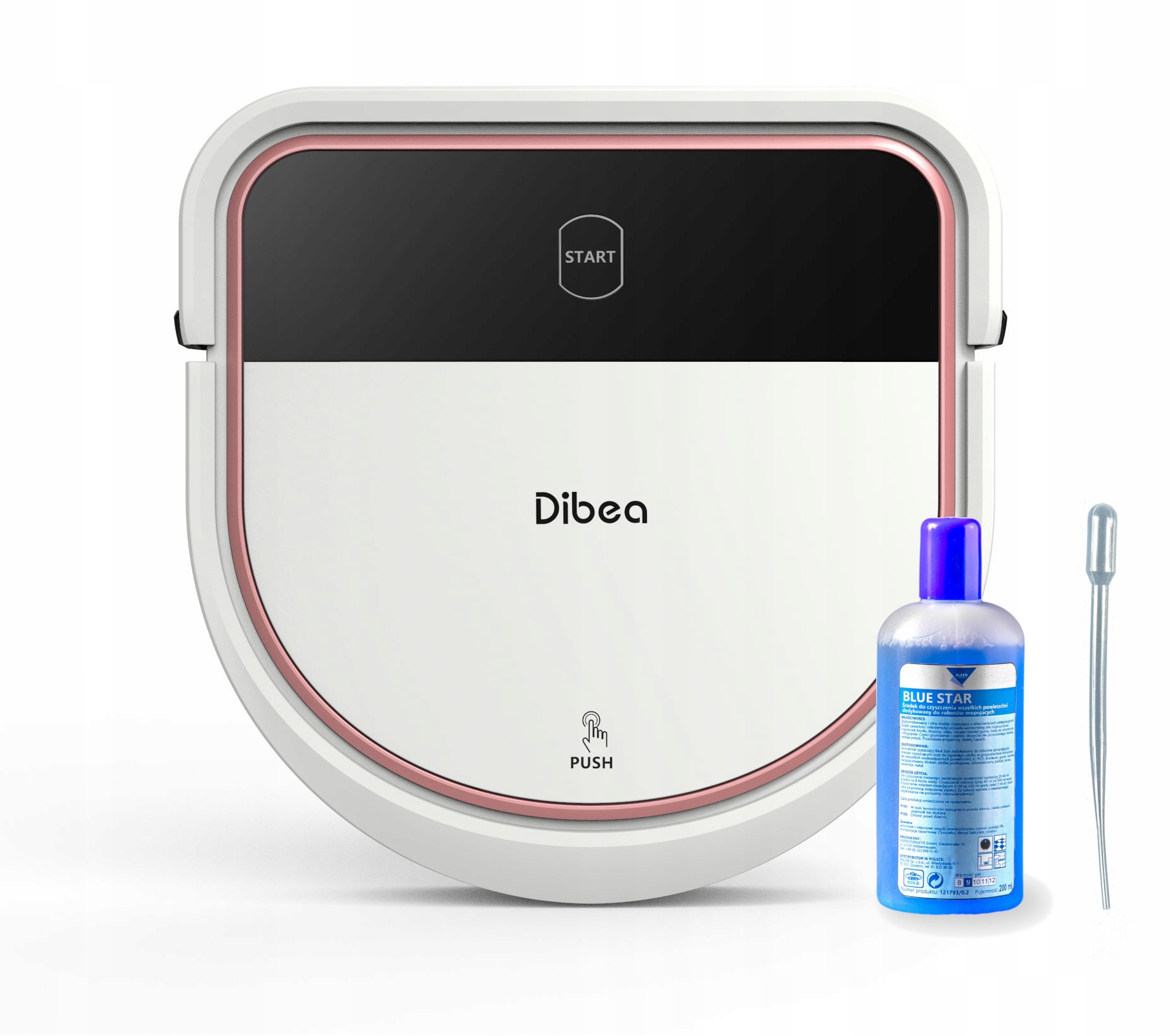 Čistiaci robot Dibea D500 PRO s mopom + ZDARMA