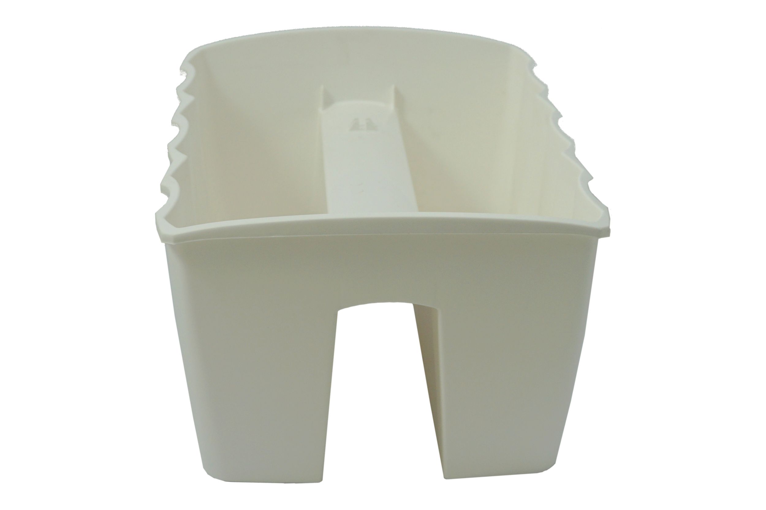 Doniczka na balustradę CROWN DCRO400 | Biały — 17