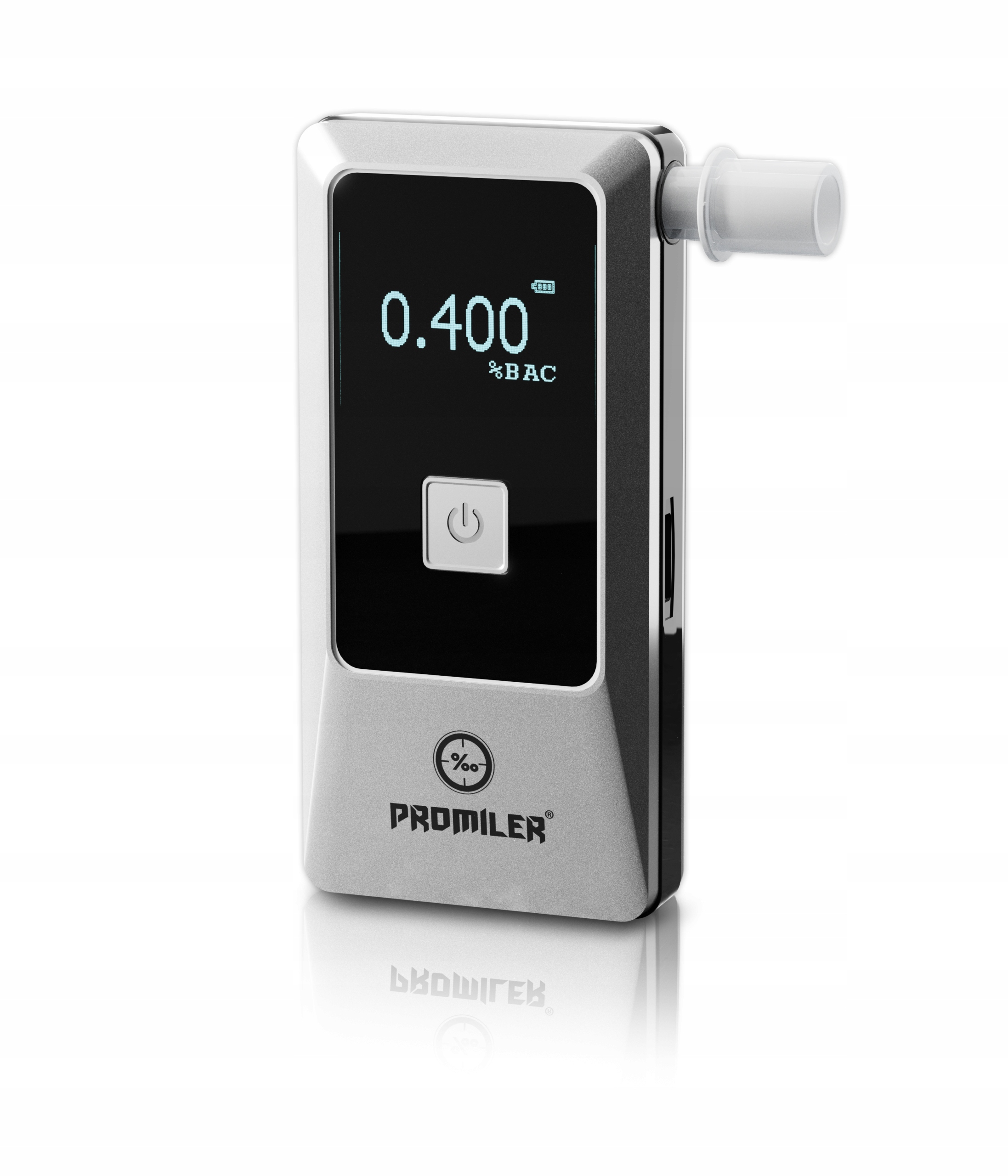 Электрохимический алкотестер Promiler iSober 70 серебро