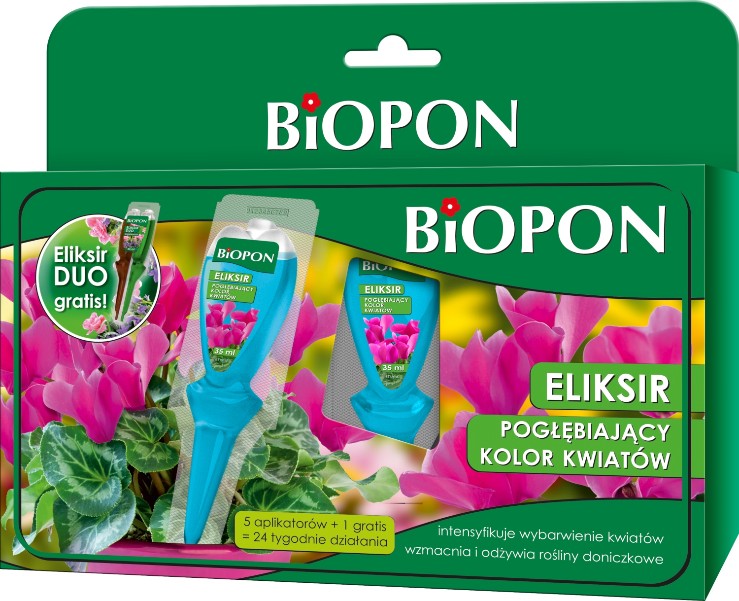 

Biopon Eliksir do roślin pogłębiający kolor 6X35ml
