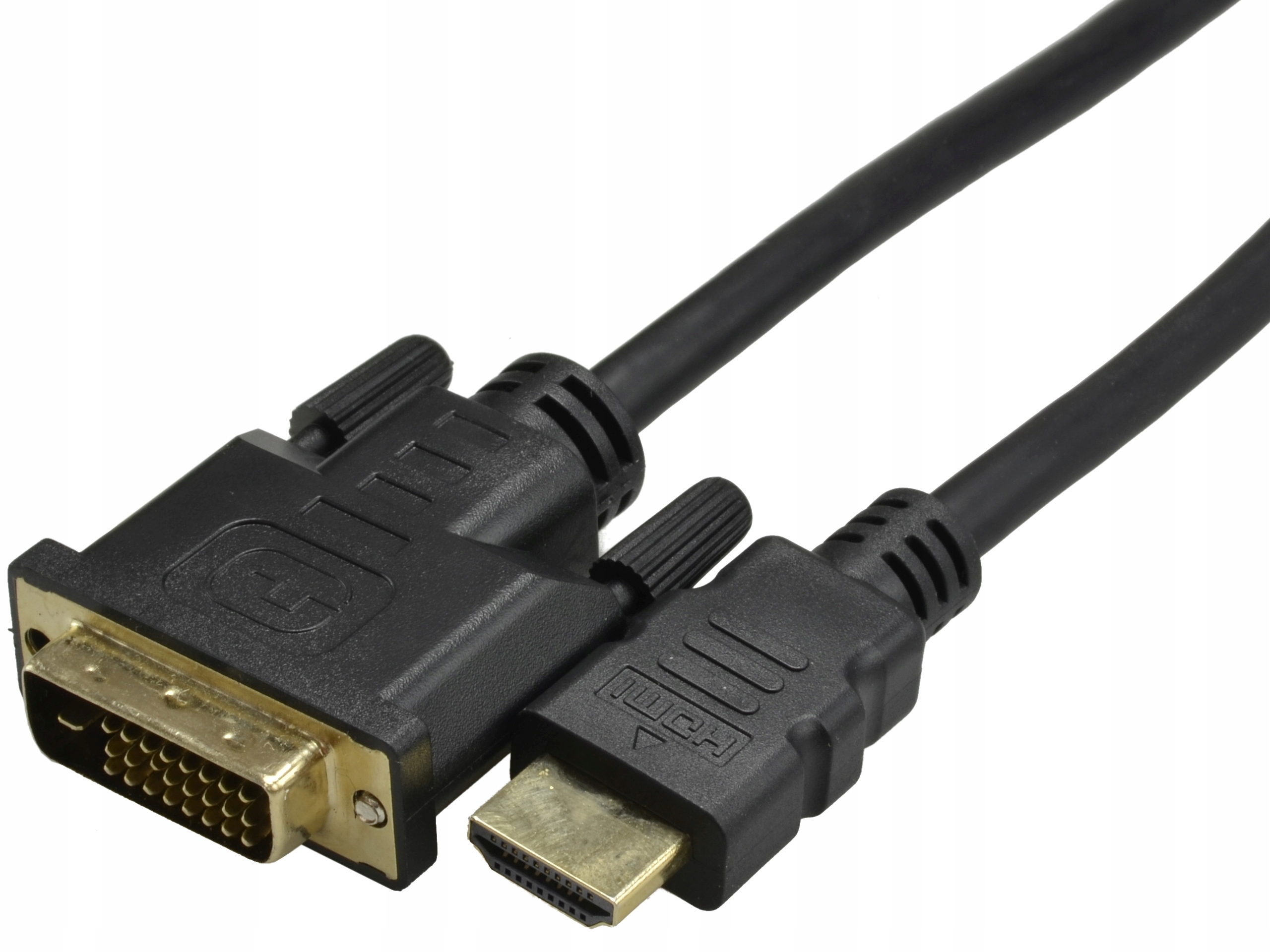 

Auda Kabel przewód DVI Hdmi 1.4 Full Hd Gold 10m