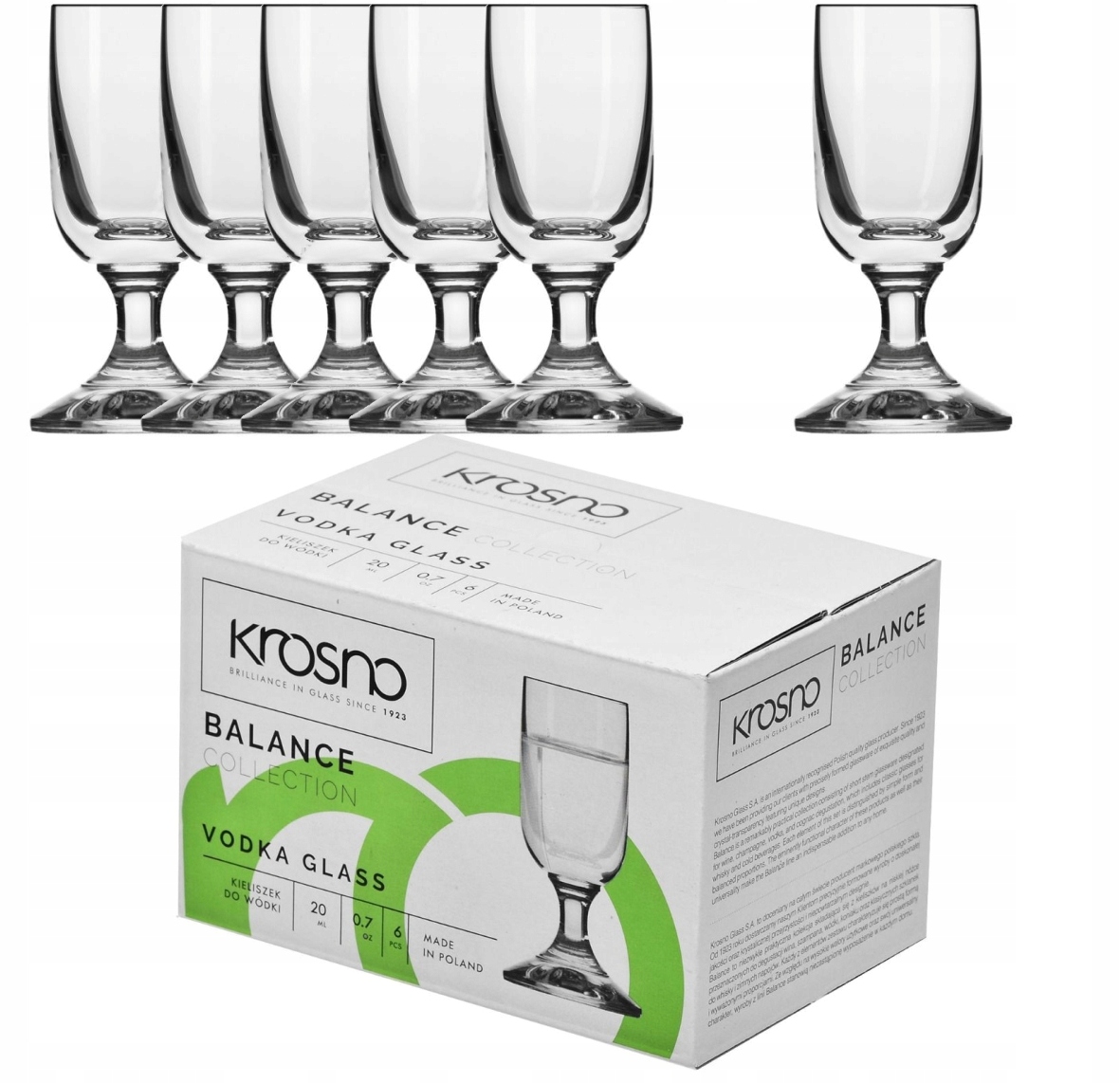 

Krosno Kieliszki Do Wódki Balance 20ml. Szot