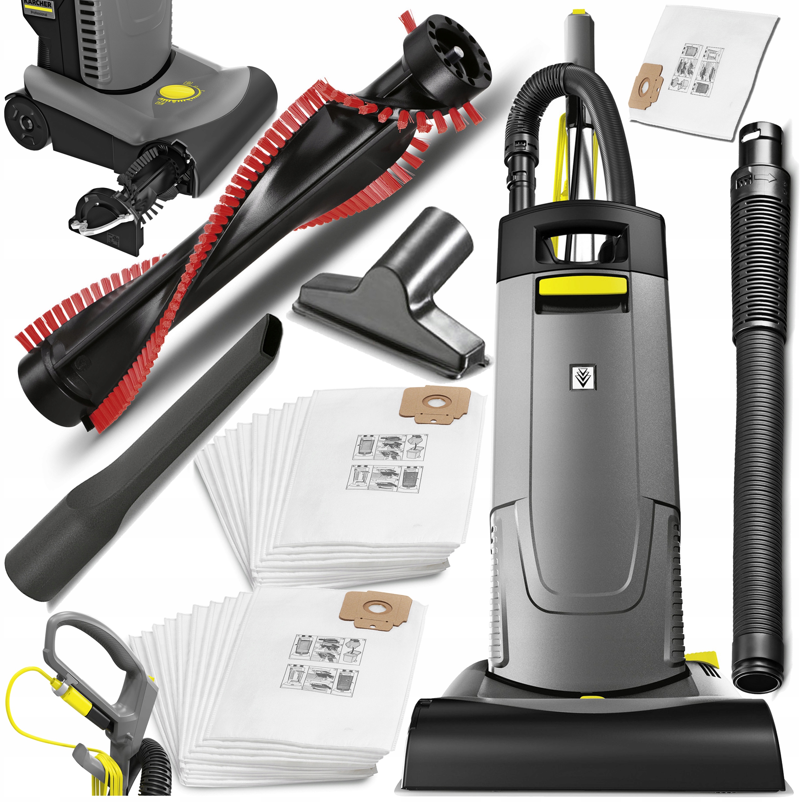

Karcher CV 30/1 Odkurzacz Szczotkowy Pionowy Mocny