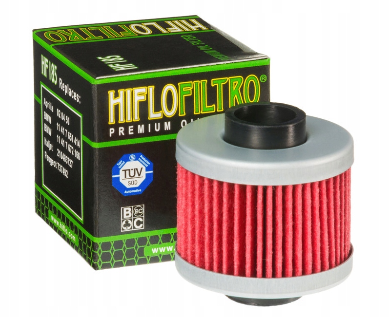 

Filtr oleju HF185 Aprilia 125 Leonardo Bmw 125 C1