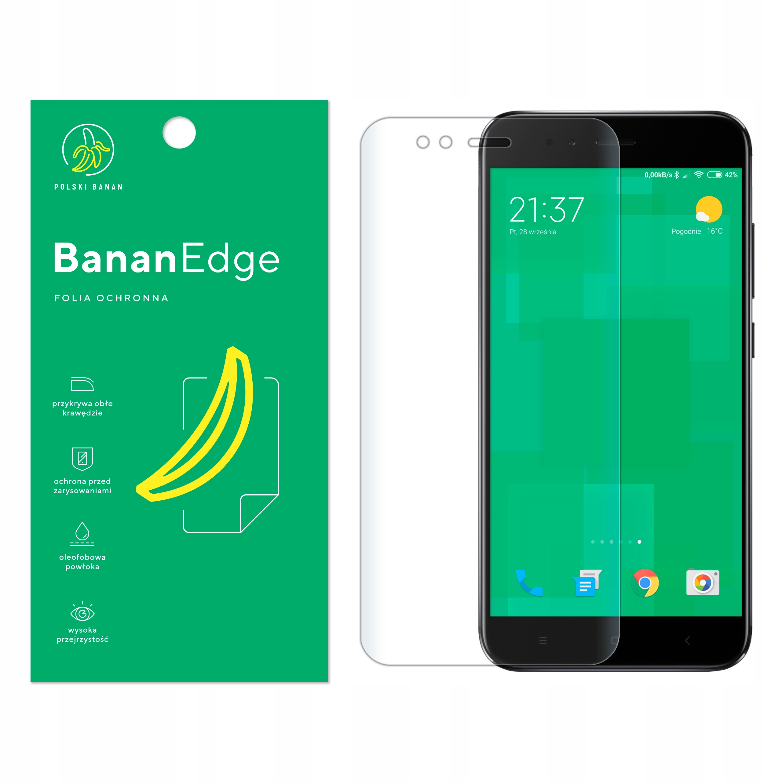 

Folia Ochronna Polski Banan do Xiaomi Mi 5X A1
