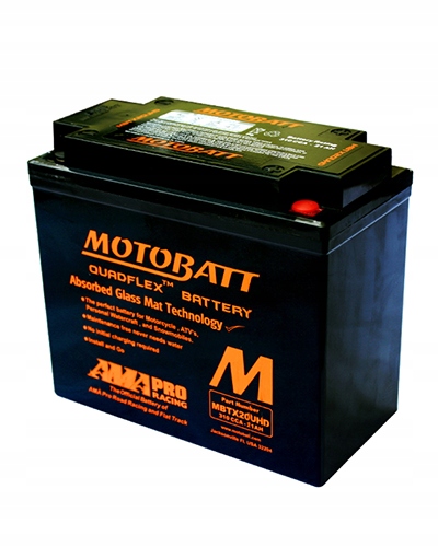 MBTX20uHD - АККУМУЛЯТОР AGM MOTOBATT GT16-BS/CTX19-BS / GYZ20HL