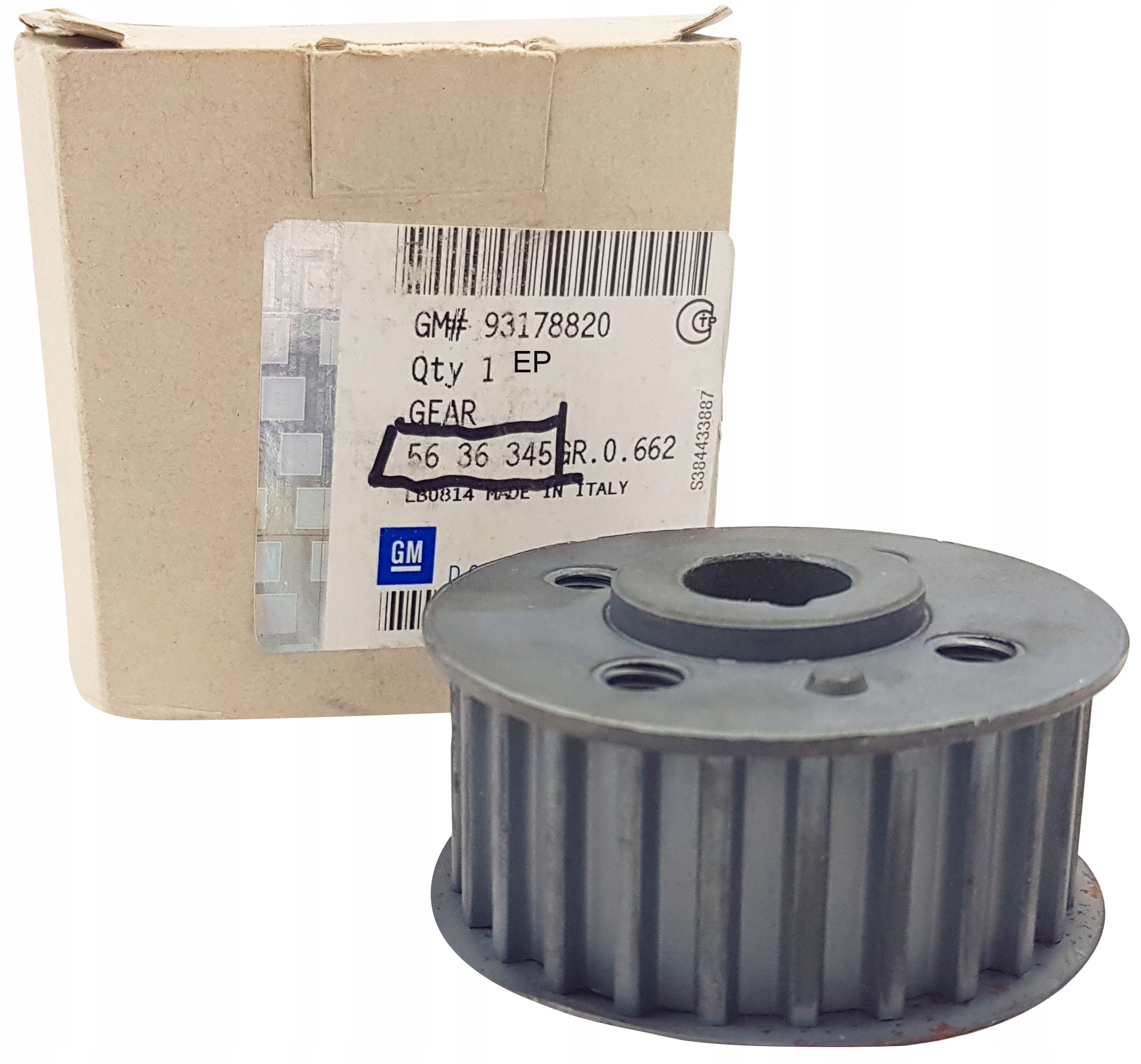 5636345 - OPEL ASTRA ZAFIRA VECTRA 1.9 ШЕСТЕРНЯ ВАЛА ОРИГ