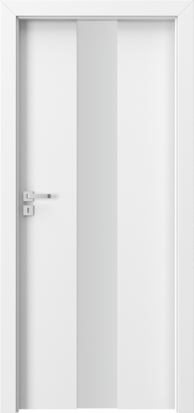 DRZWI WEWNĘTRZNE PORTA FOCUS AKRYLOWA UV 4.B Szerokość drzwi 80 cm