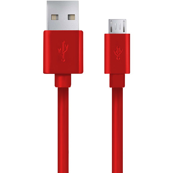 Kabel 0,5m Esperanza microUSB mikro USB czerwony