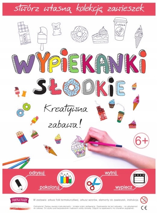 

Kreatywna Zabawa Wypiekanki Słodkie Breloki Lody
