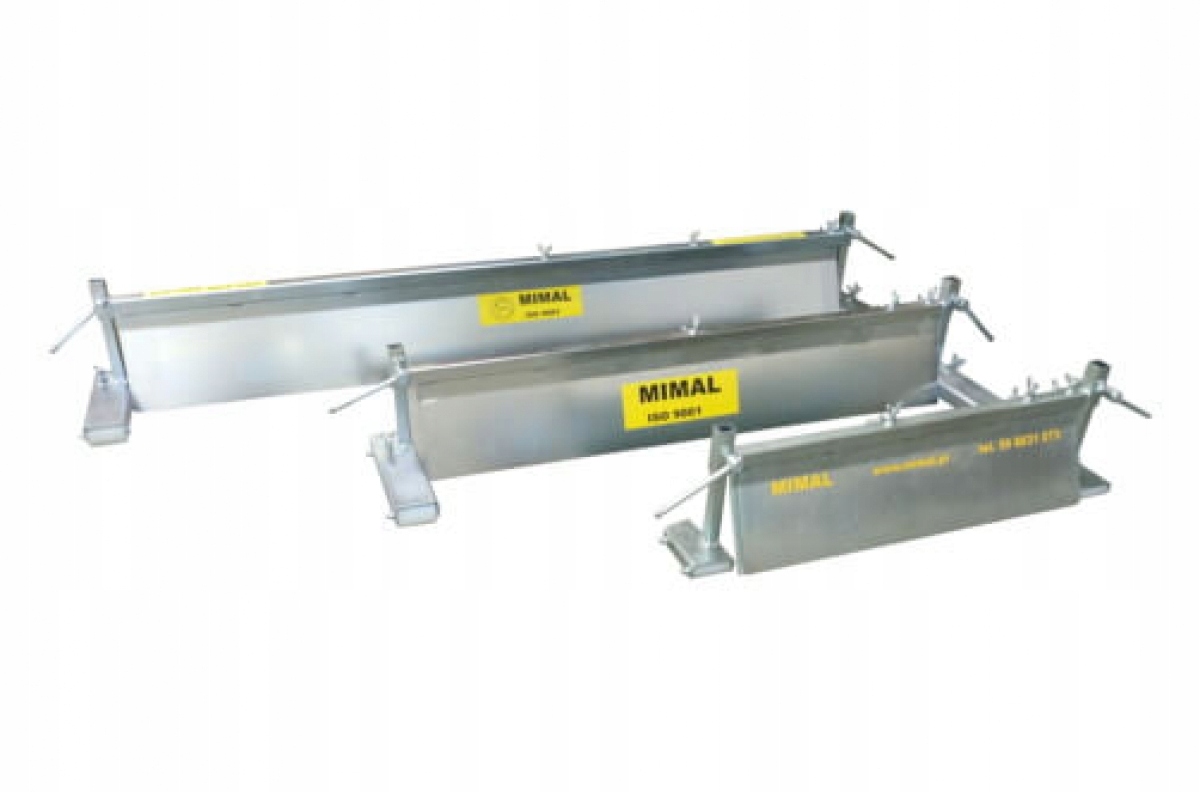 Łata Brukarska Listwa Zgarniająca Mimal LZ-3 150-260 CM Uchwyty Zgarniacz