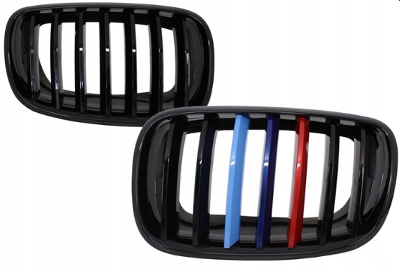 

Bmw X6 E71 Grill Nerka Atrapa Czarny Połysk L+p