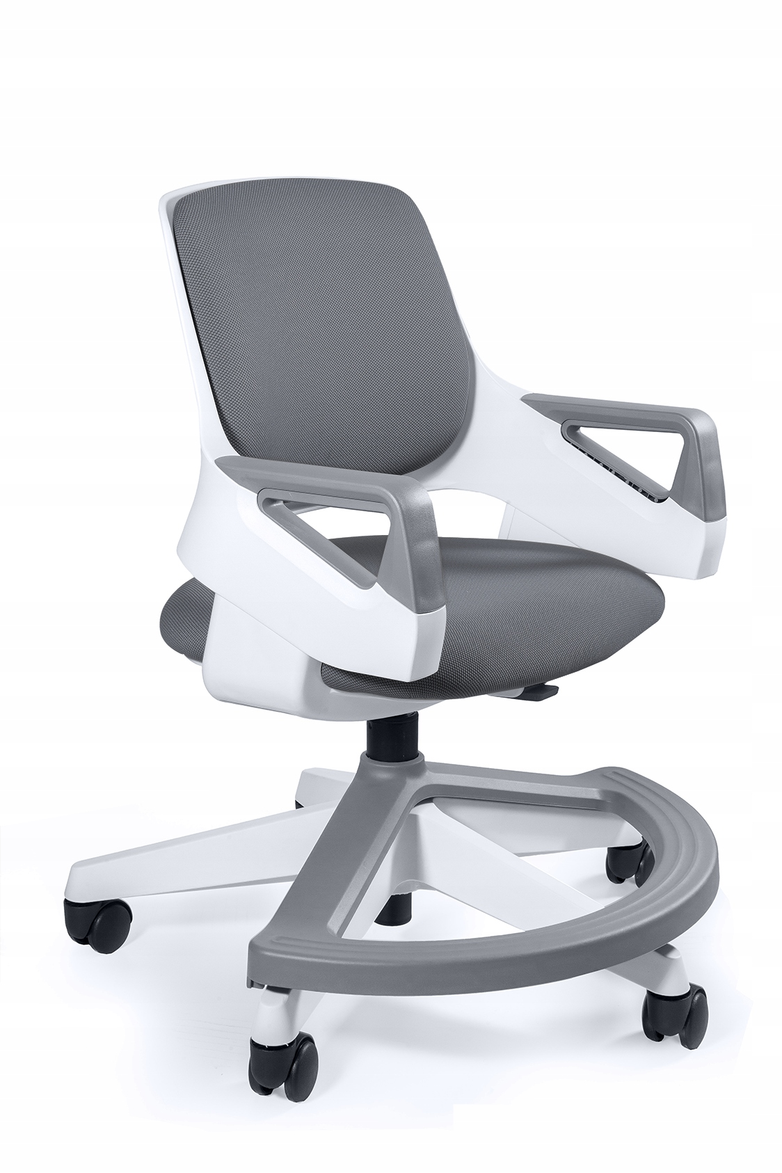 Fotel obrotowy Rookee szary DZIECIĘCY OBROTOWY Kolekcja ROOKEE