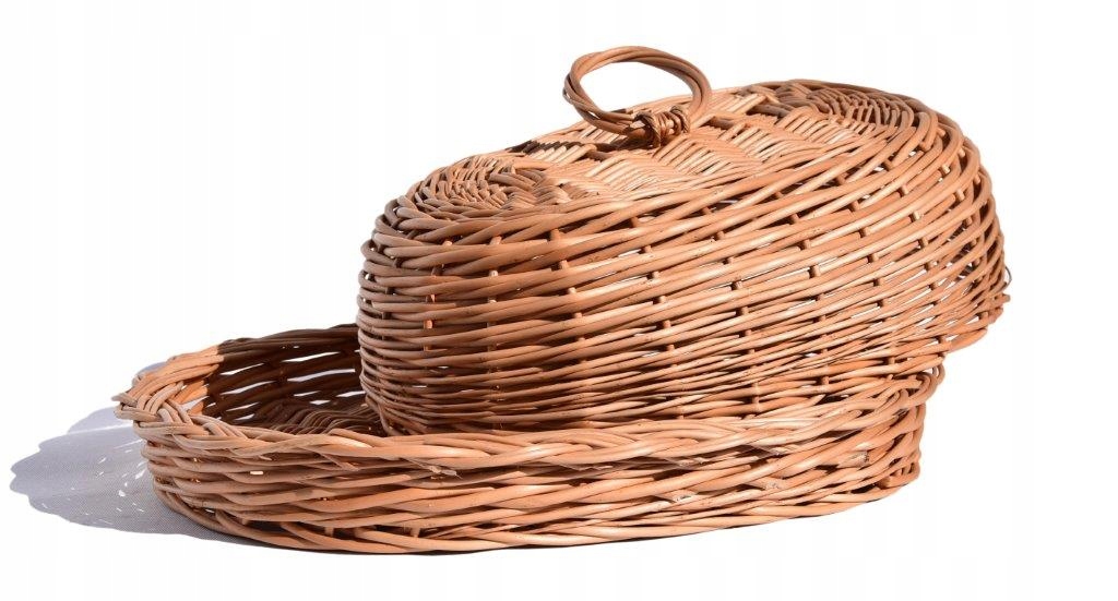 Kosz wiklinowy Chlebak Pojemnik Taca Wiklina