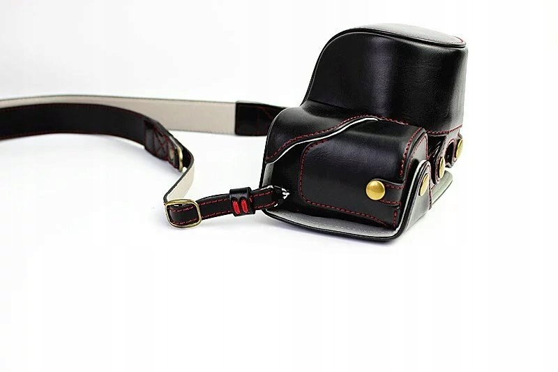 FUTERAŁ KABURA TORBA DO SONY Alpha A6100 ILCE-6100 Materiał dominujący skóra ekologiczna