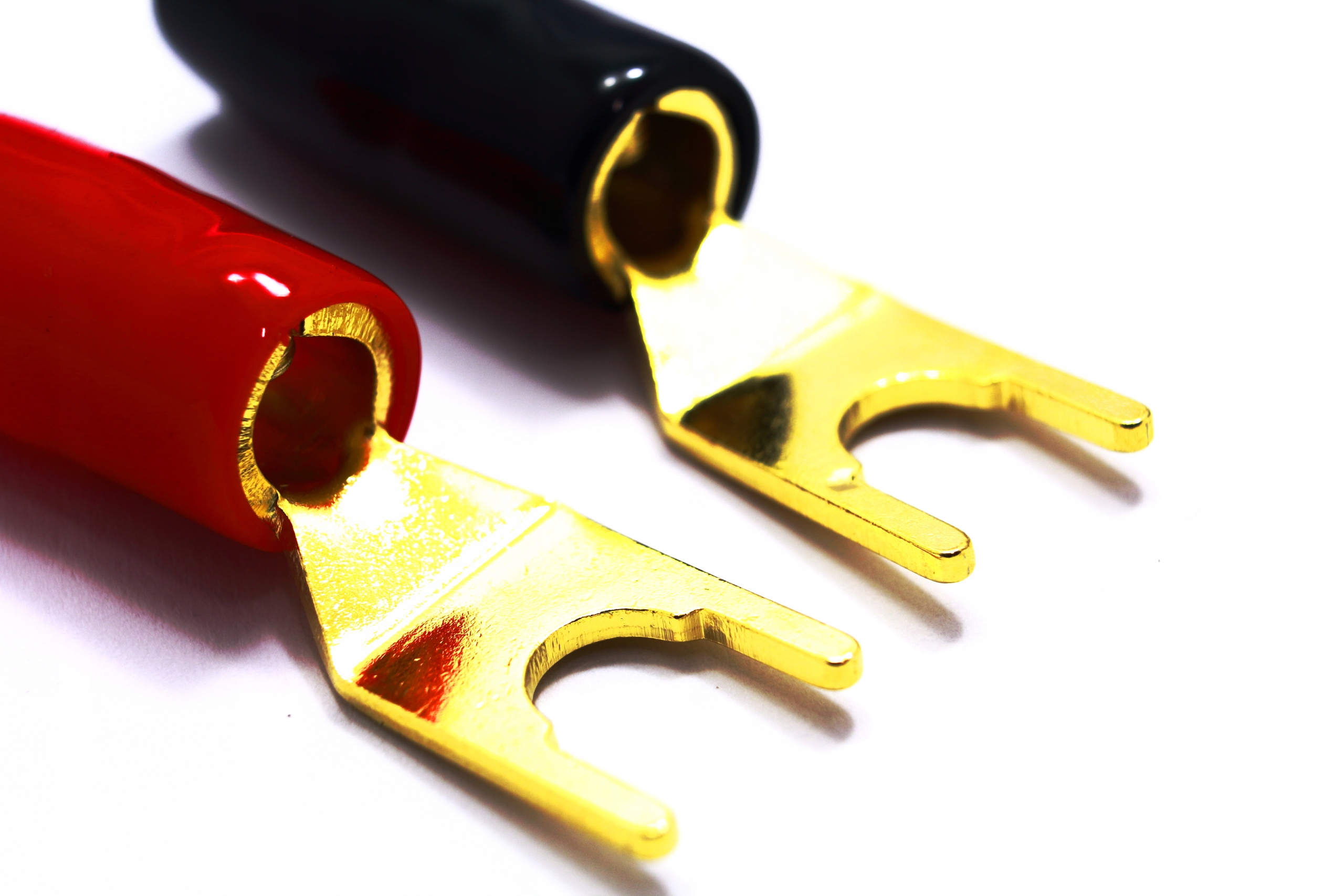 

Wtyk Głośnikowy Pod Gniazdo Banan Widełki 2 Sztuki