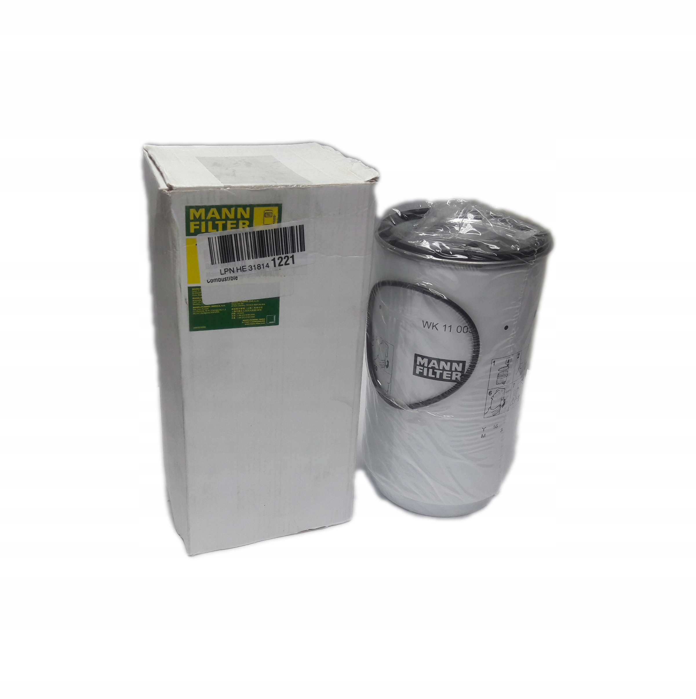 FILTR PALIWA MANN FILTER VOLVO FH 16 II 2003 01